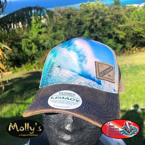 All In Wave Trucker on Sand